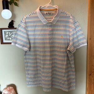 Original Penguin Multicolor Striped Polo Shirt - Men’s XL - Excellent Condition